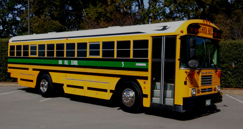 TENNESSEE BLUE BIRD BUS OAK HILL SCHOOL TN Bus Man Flickr
