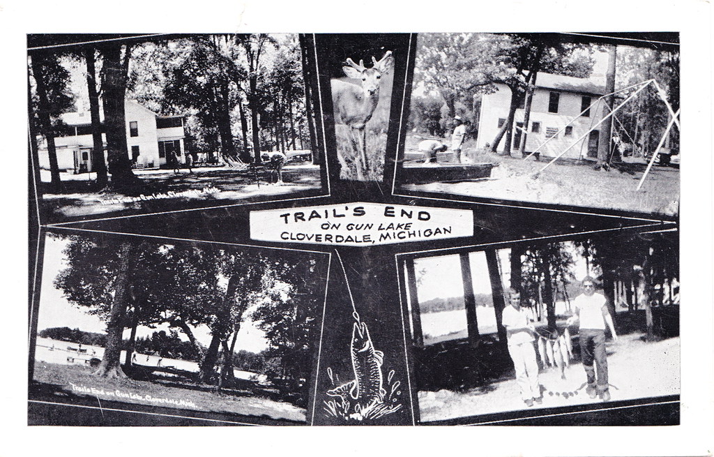 SW Gun Lake Cloverdale MI THE TRAILS END RESORT LODGE AND … Flickr