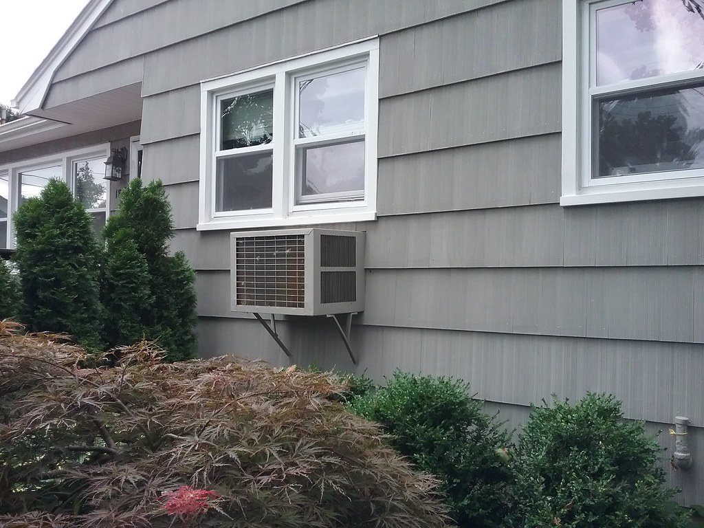 Air Conditioner in a wall Air Conditioner Fan Flickr