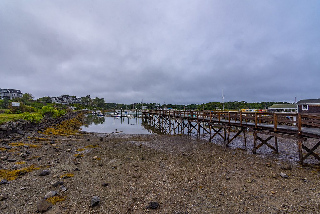 Low Tide along the Fisherman's Walk York Maine John Rosset Flickr