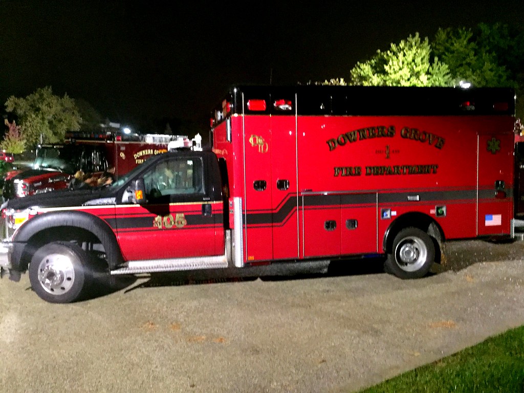 Downers Grove (IL) Fire Department Medic 105 Daniel Hynd Flickr