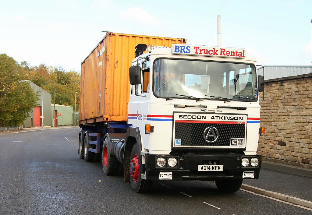 Seddon Atkinson Cummins BRS Truck Rental A214KFK Huddersfi… Flickr