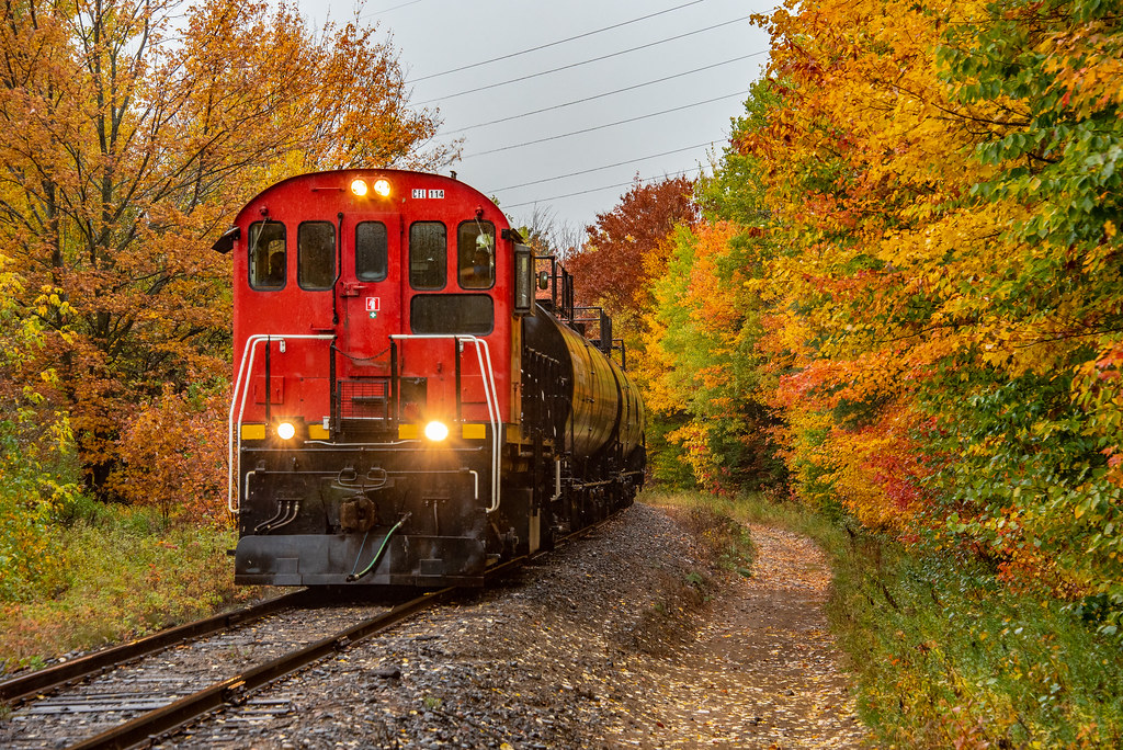 CFL 114 StFélixdeValois (Québec) On a particularly ra… Flickr