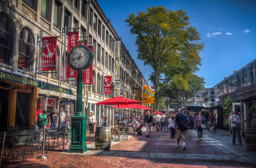 A stroll at Quincy Market. Boston, MA Donnie King Flickr