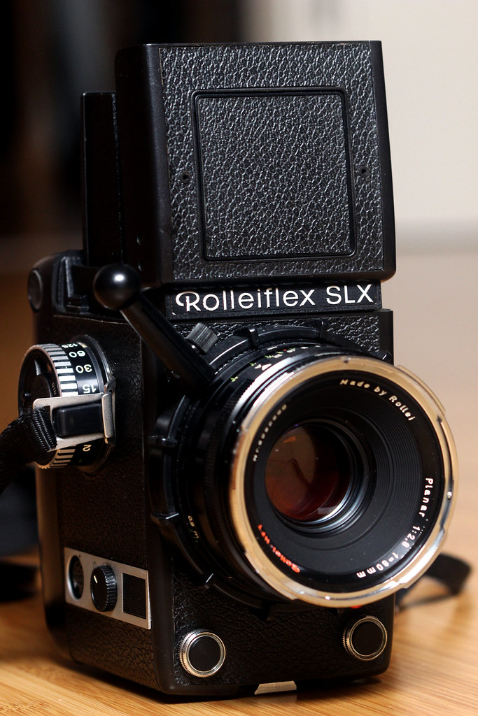 SLX Rolleiflex SLX medium format camera with Rollei Planar… Flickr