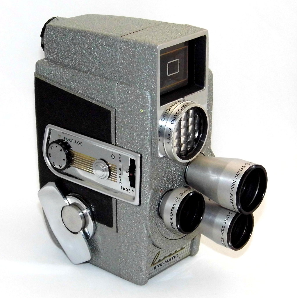 Vintage Revere EyeMatic 8mm Home Movie Camera, Model CA2… Flickr