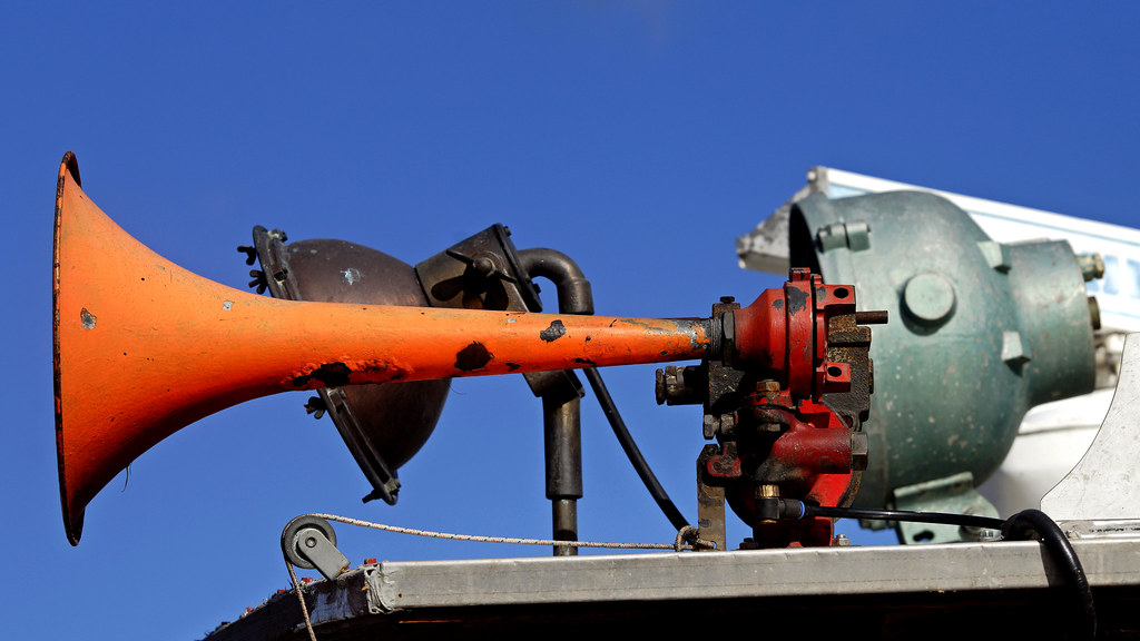Siren on the ship............noisemaker Friedhelm A. Brinkmann Flickr