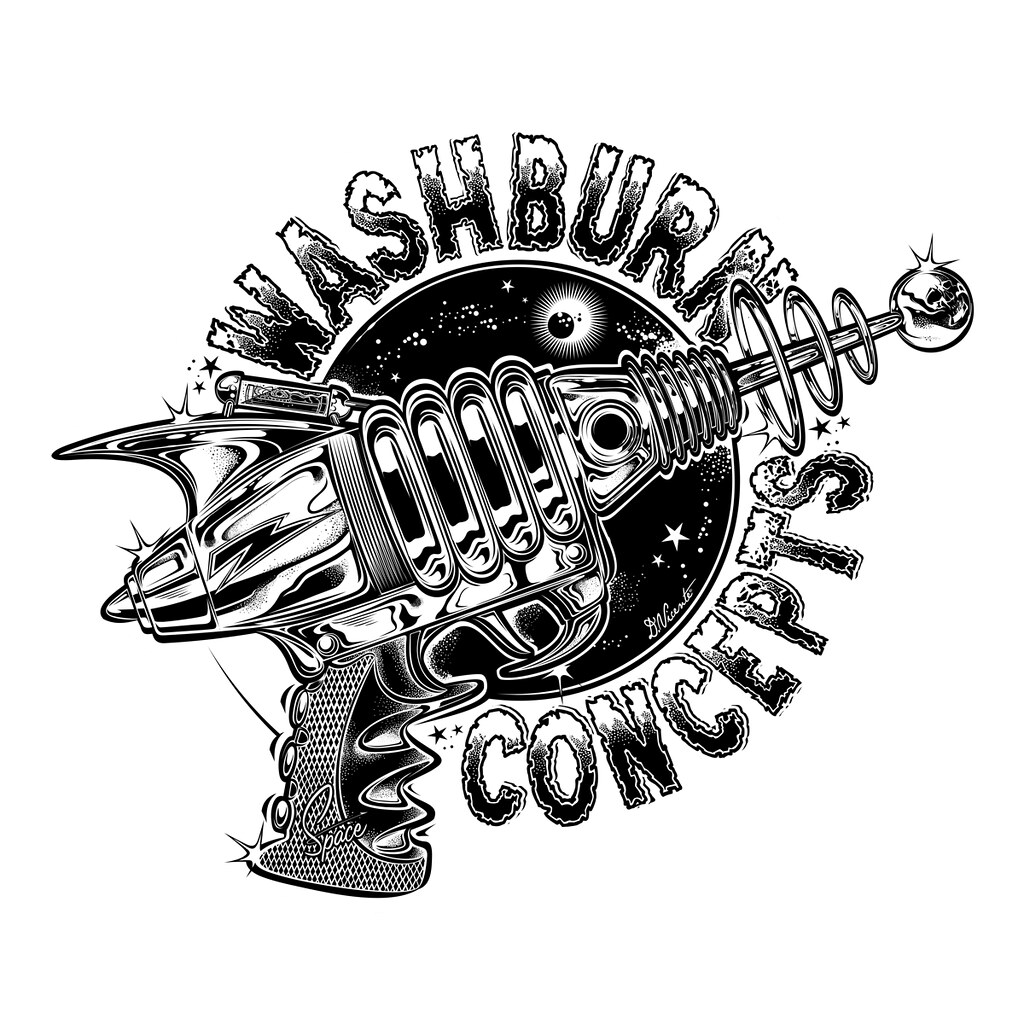 Logo Washburn Concepts BW def 1 Logo design "WASHBURN CONC… Flickr