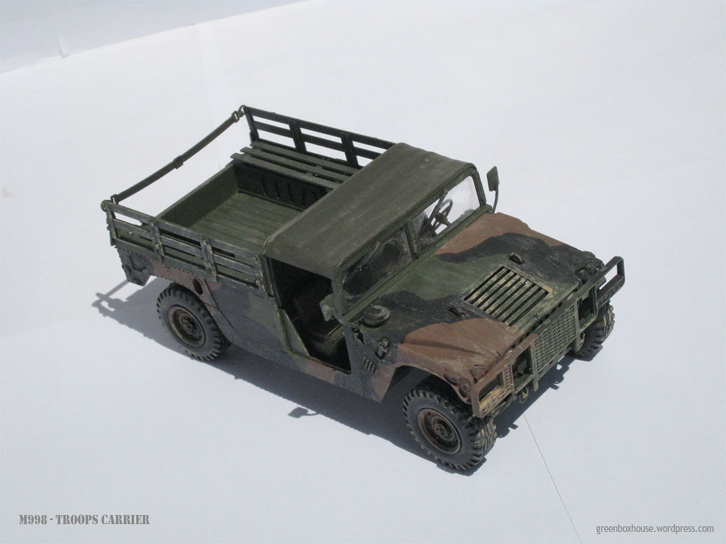 M998 model 04 M998 Cargo/Troop Carrier Academy. scale 1/… Flickr