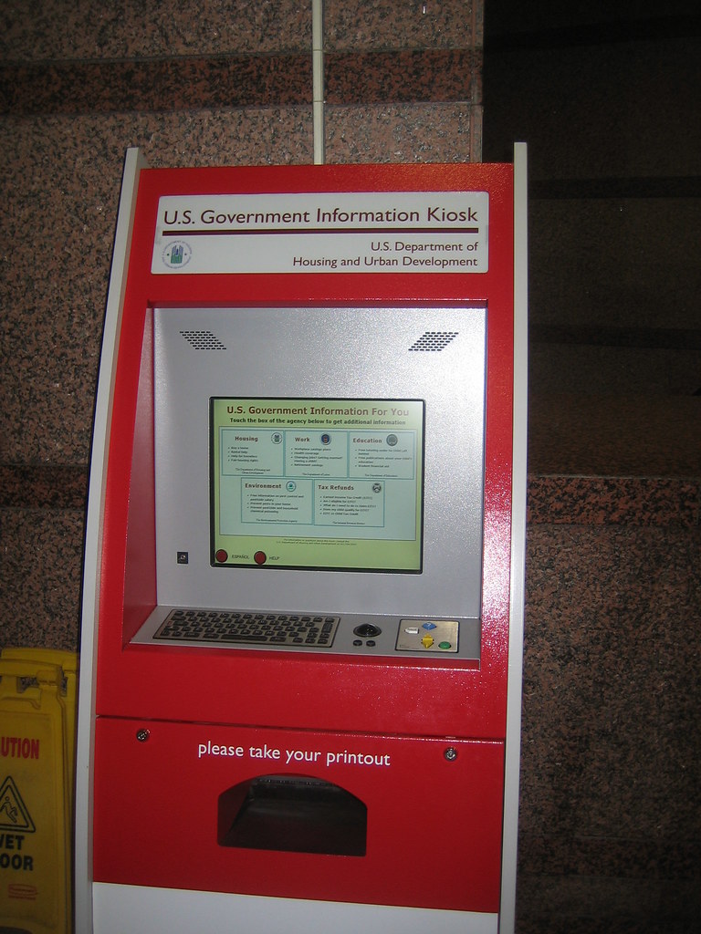 Kiosk Government Information Kiosk located in Cleveland. A… Flickr