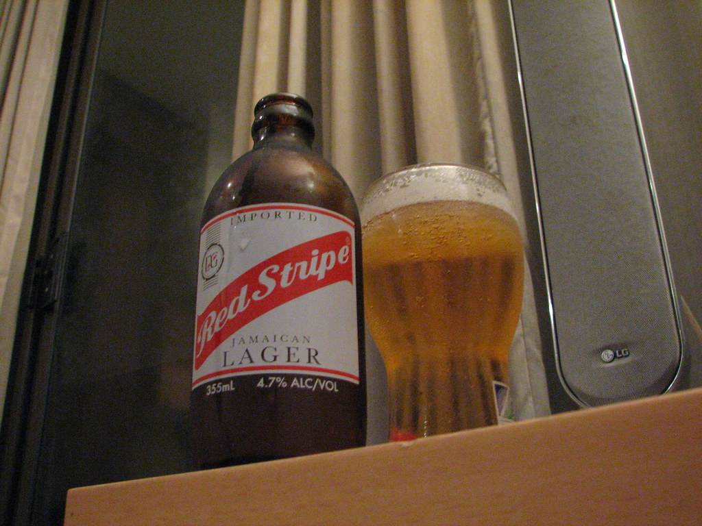 Red Stripe Lager Red Stripe Lager Imported from Jamaica, m… Flickr
