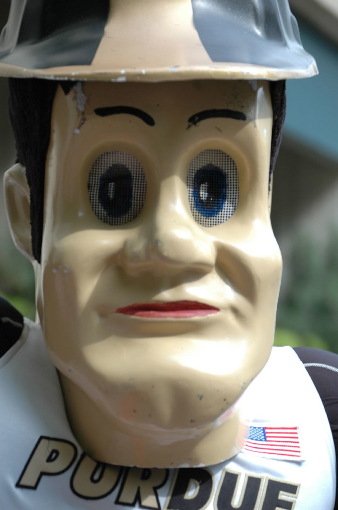 Purdue Pep Rally (25 March 2007) (132) Purdue Pete C. Kelly Roberts