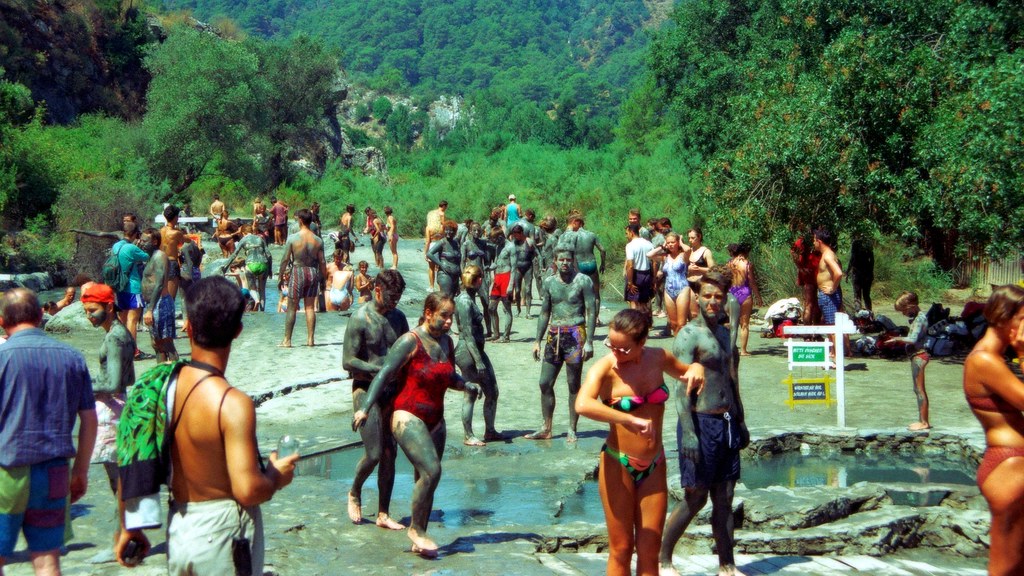 Mud Mud baths near Dalyan. (Scanned from a photograph take… Flickr