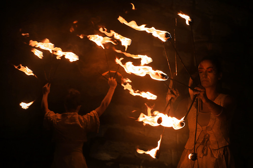 fire dance marcosmallred Flickr