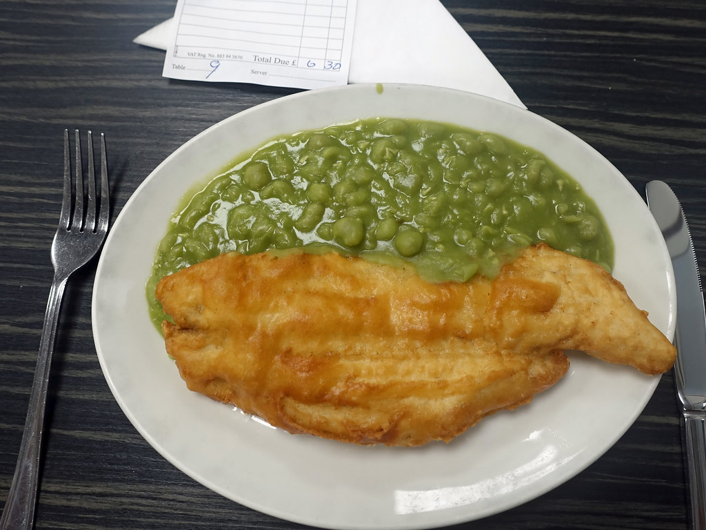 Fish supper! Absolutely delicious Yorkshire Fisheries, T… Flickr