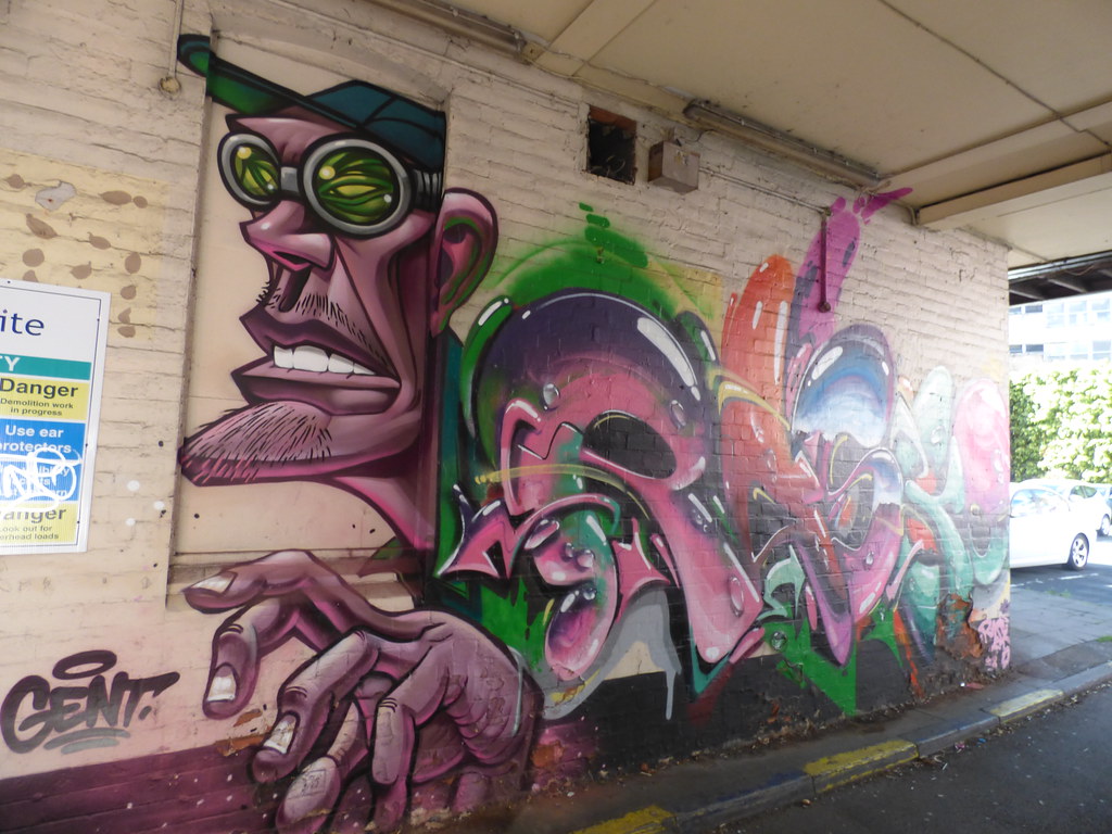 Gent street art Thorp Street Car Park, Birmingham a photo on Flickriver