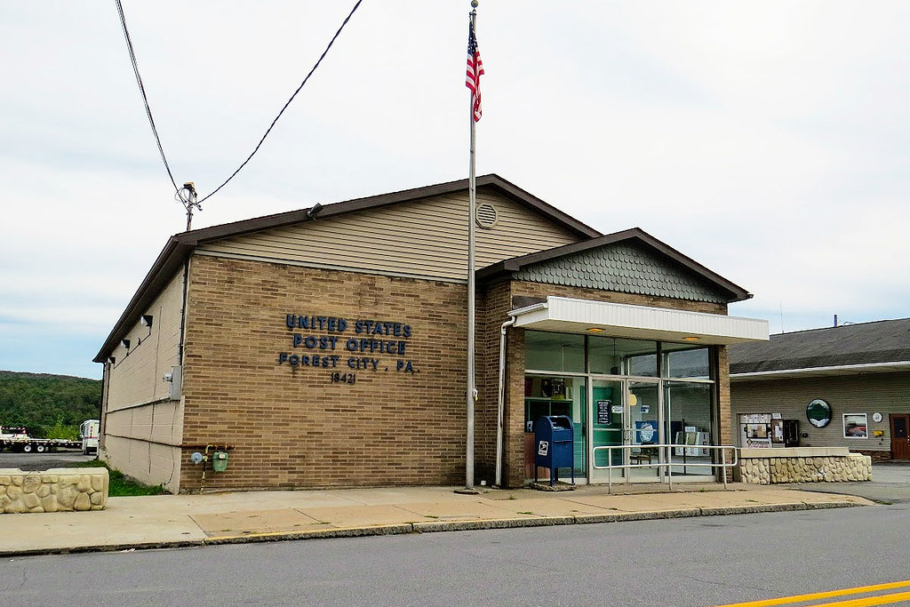Forest City, PA post office Susquehanna County. Photo by E… Flickr