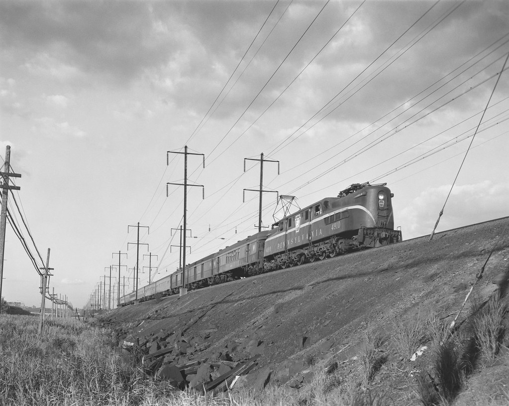 PRR, Secaucus, New Jersey, 1965 Pennsylvania Railroad GG1 … Flickr