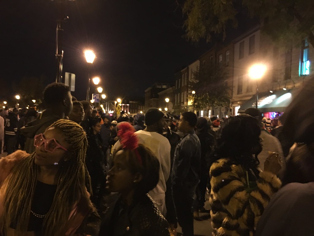 IMG_0057 Halloween crowd Fells Point adaenn Flickr