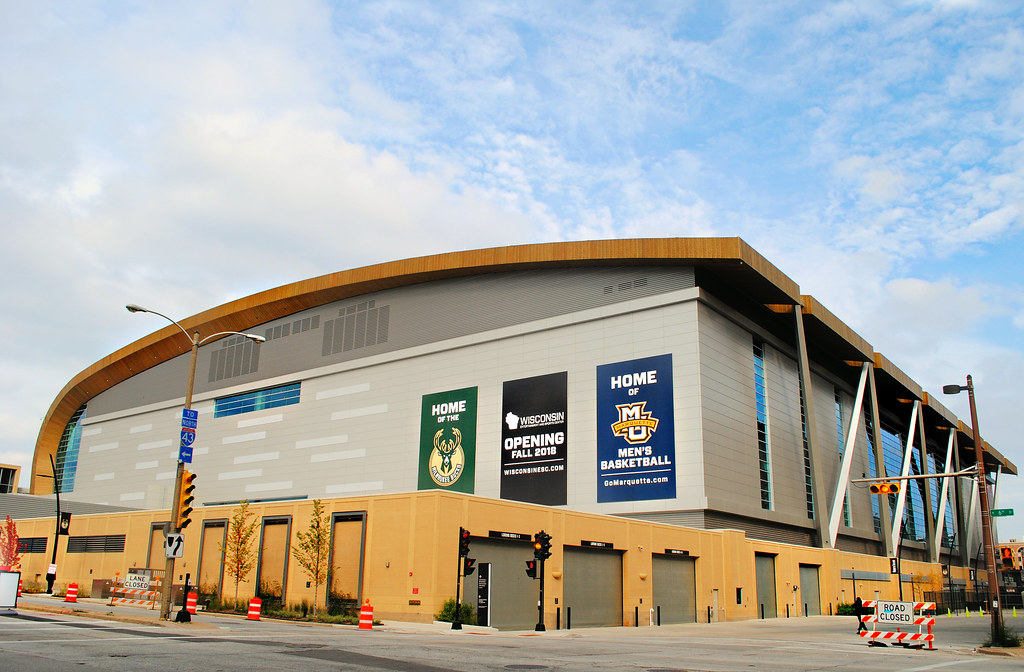 Fiserv Forum, Home of the Milwaukee Bucks 2018 Cragin Spring Flickr