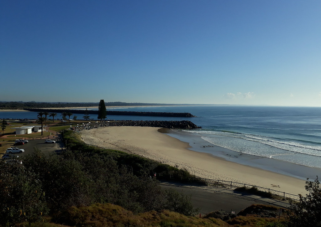20180817_082107 beach at Port Macquarie Turner's Beach. Ea… Flickr
