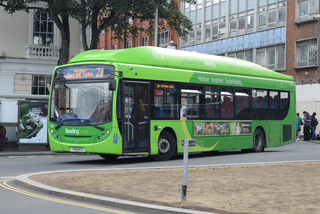 RB 434 Reading train station Reading Buses Scania K270UB… Flickr
