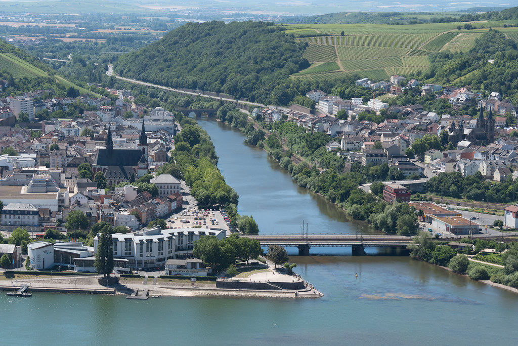 Entrance to the Nahe Bingen, MainzBingen, Germany Andrew M Flickr