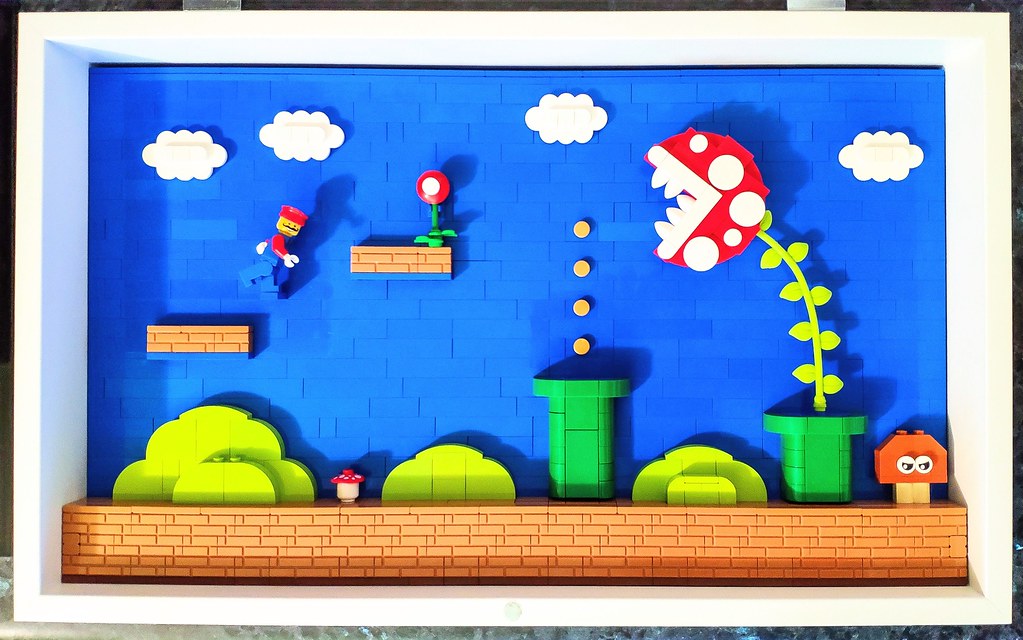 Kasseby frame from IKEA with mario Lego picture. The Kasse… Flickr