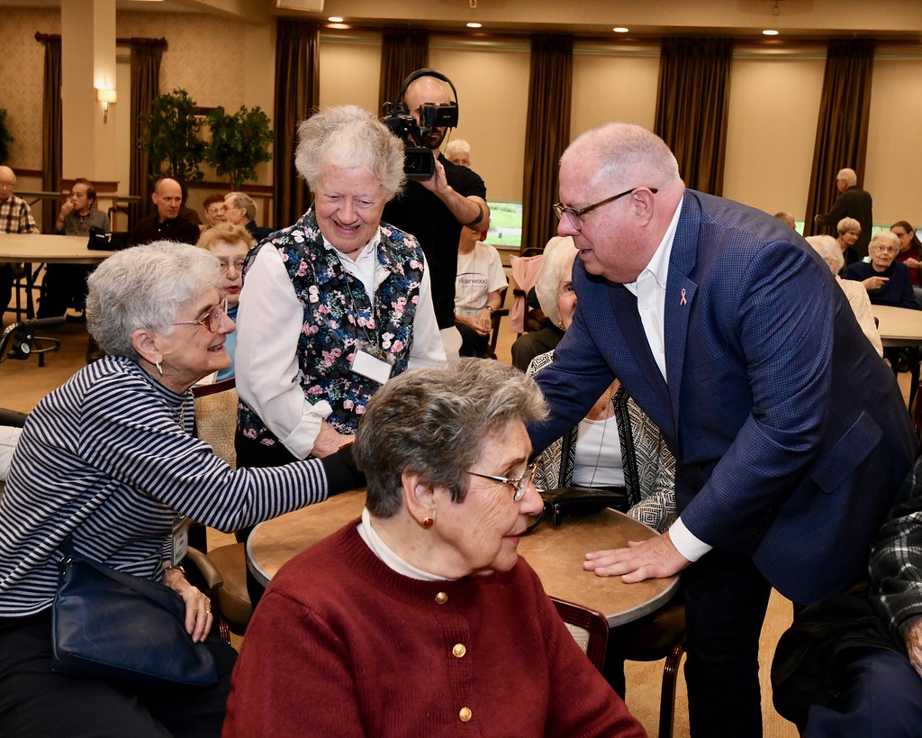 Riderwood Retirement Community Governor Hogan Visits The R… Flickr