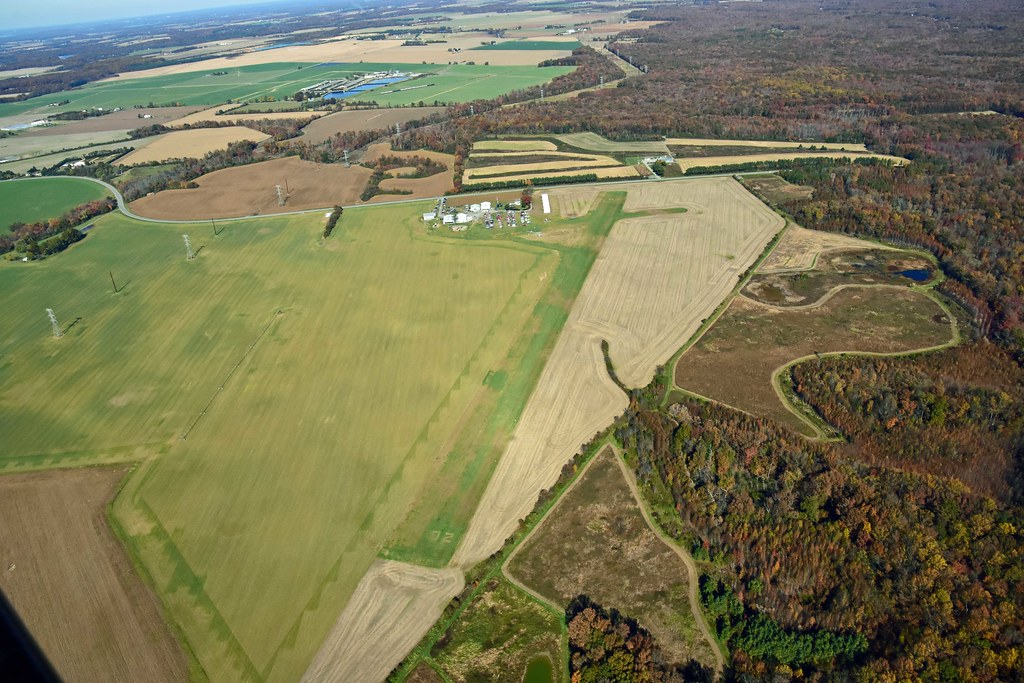 Aerial View Nov. 4th, 2018 Massey Aerodrome & the Galena Lions Club