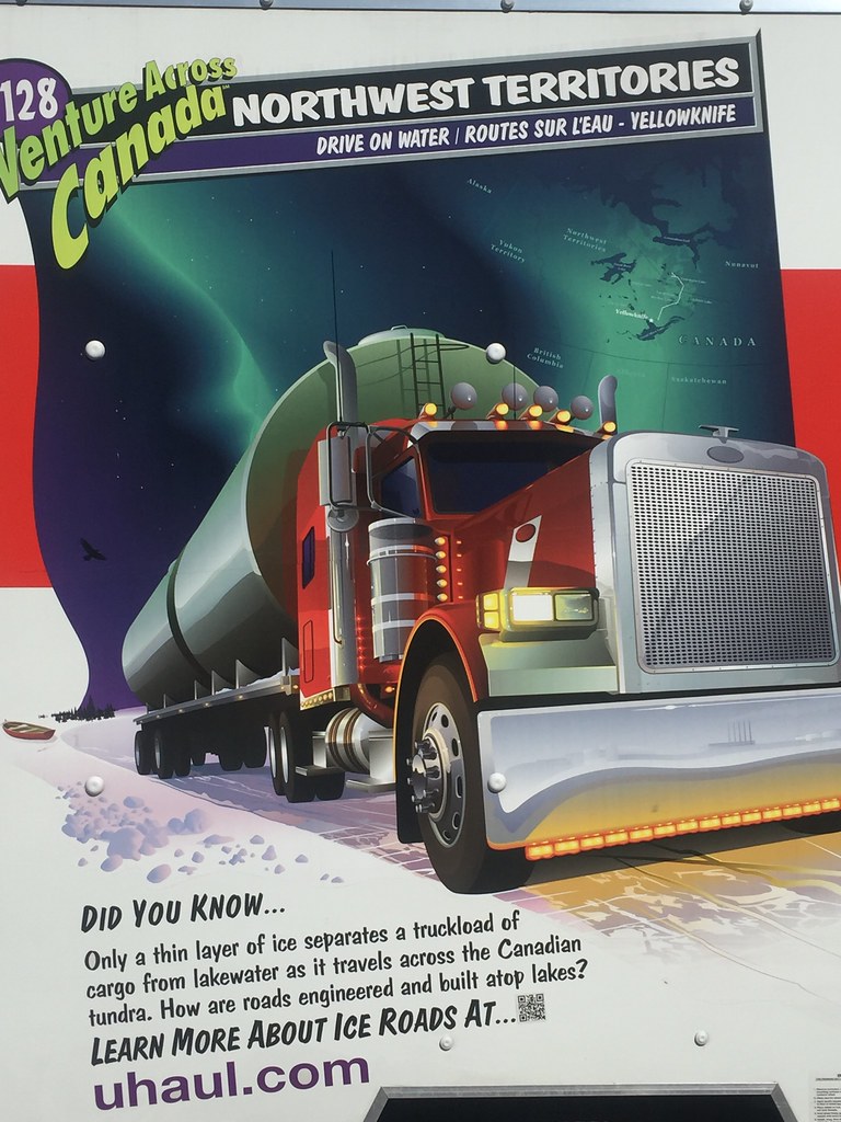 Venture Across Canada Many UHaul rental vans and trailers… Flickr