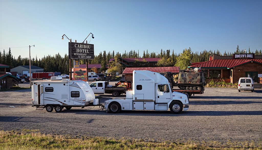 Overkill? Driving through Glennallen Alaska, I spotted th… Flickr