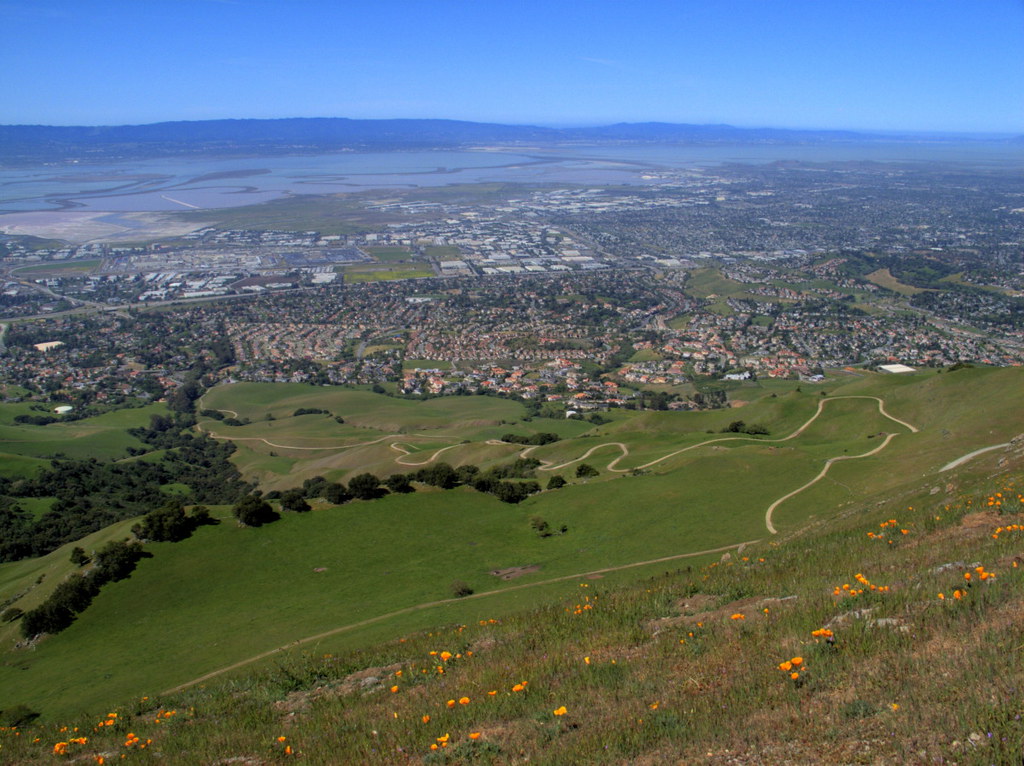 Mission Peak over Fremont A view from Mission Peak of the … Flickr