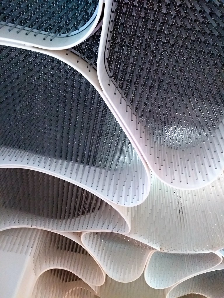 LE PLAFOND On ne s�attend pas à trouver un plafond aussi