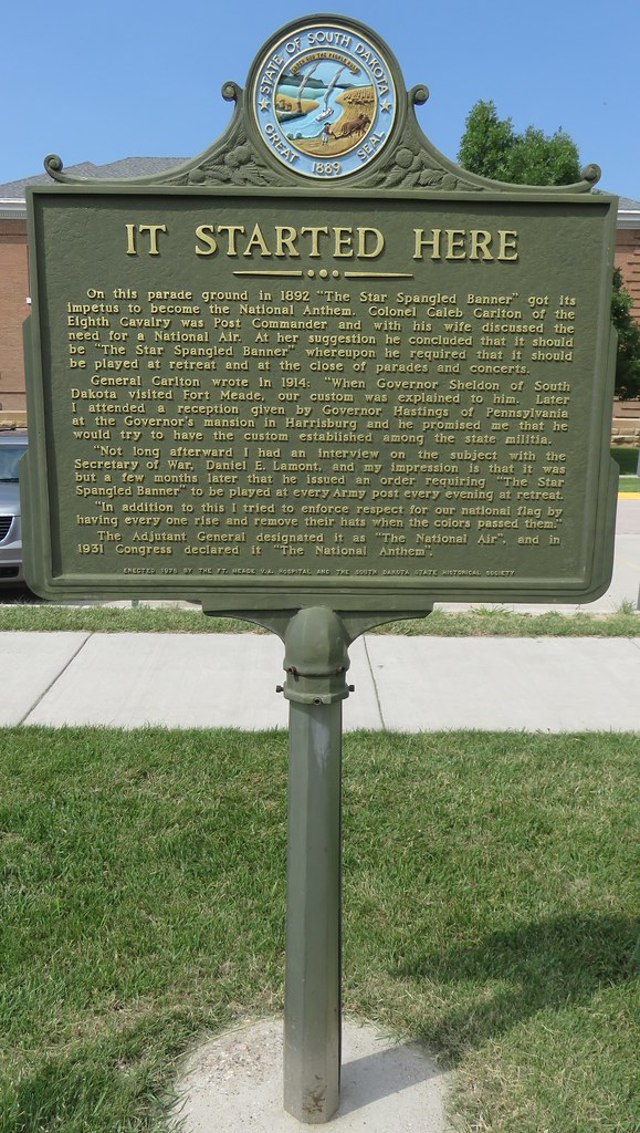 It Started Here Marker (Fort Meade, South Dakota) Fort Mea… Flickr