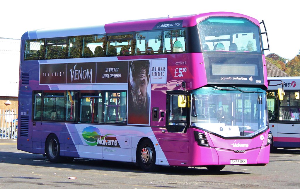 SN65OKK Seen at First buses Worcester Depot SN65OKK Seen a… Flickr