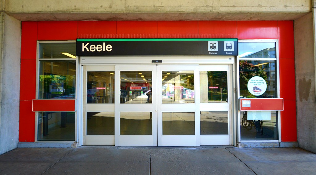 Keele Subway Station Entrance. 21 Keele Street. To… Flickr