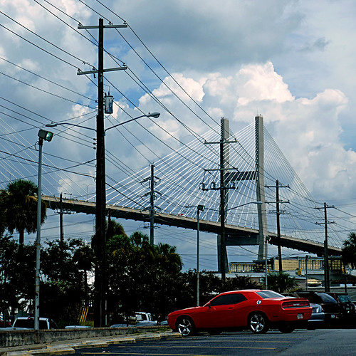 Savannah, USA Dodge Challenger, Pom' Flickr