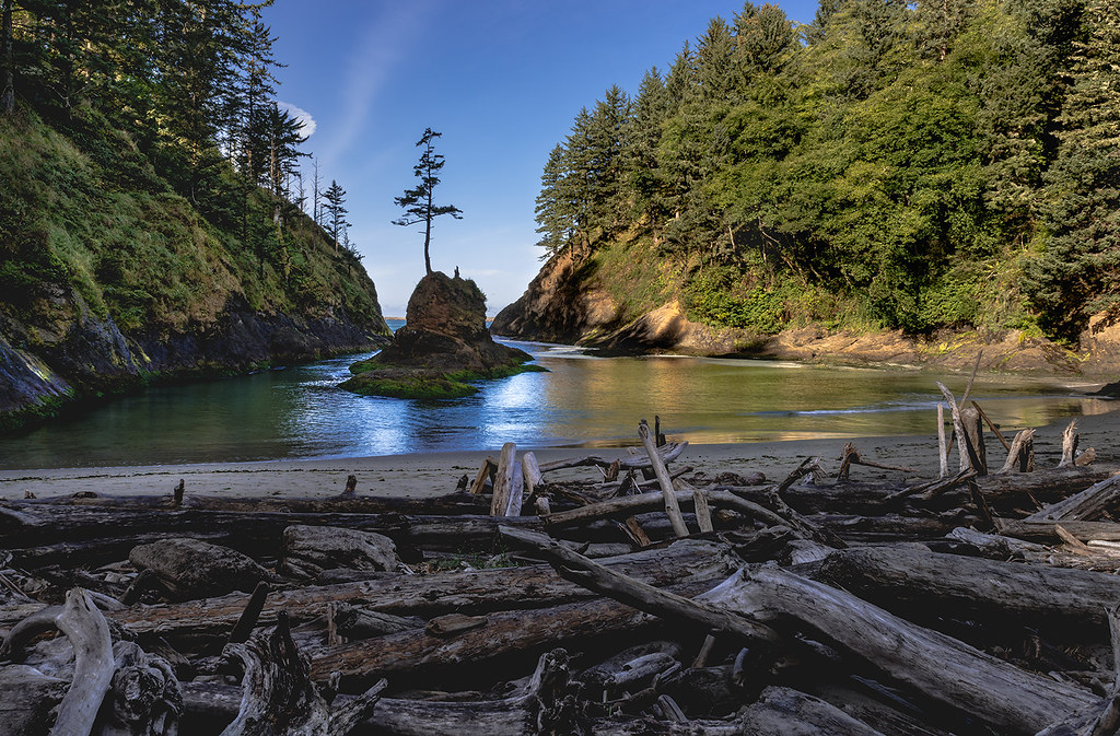 Deadman's Cove Located in Cape Disappointment State Park, … Flickr