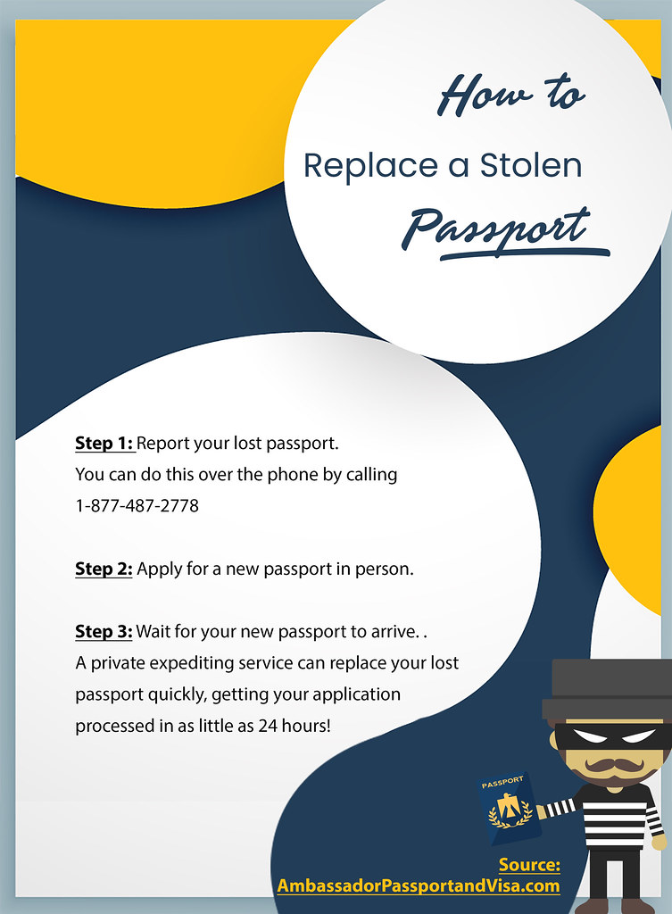 How to Replace a Stolen Passport Apply for a new passport … Flickr