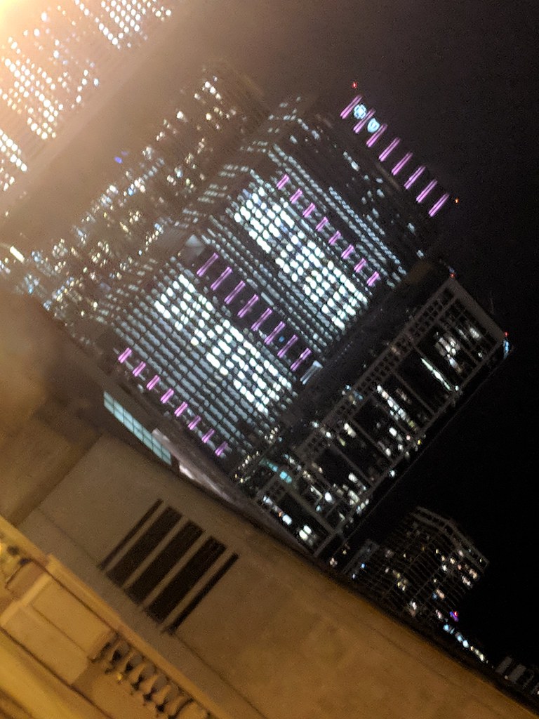 We Unite Diverse lightshow, Blue Cross building, Chicago, … Flickr