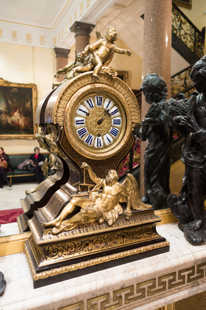 1726 mantel clock Wallace Collection, London, 2017 Thomas Quine