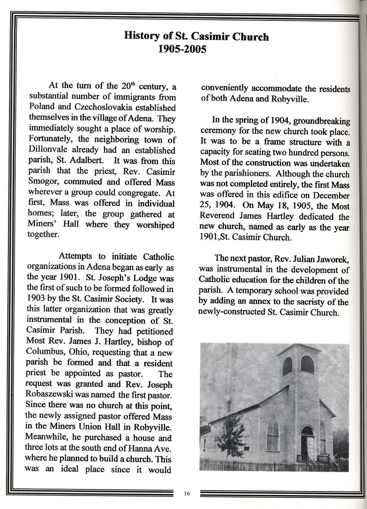 Page 16 of St. Casimir Church 100th Anniversary Book Flickr