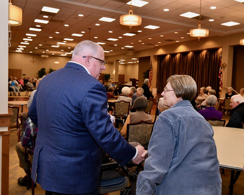 Riderwood Retirement Community Governor Hogan Visits The R… Flickr