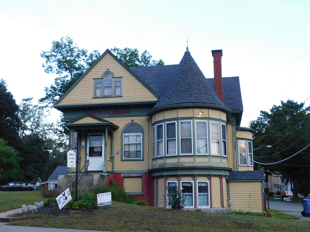Aldrich Public Library Moosup, Connecticut The Queen Anne … Flickr