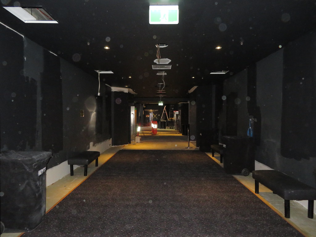 Hoyts Tea Tree Plaza Entry Foyer during renovations Oc… Flickr