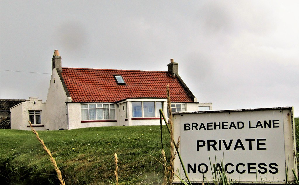 Braehead Cottage. Braehead Lane. Elie. Fife. Scotland. Terry Gilley