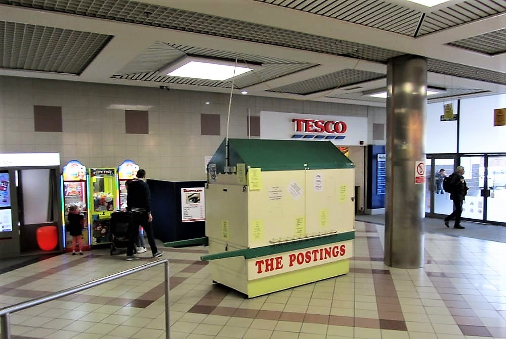 The Postings. Hunter Street. Kirkcaldy. Fife. Scotland. Terry