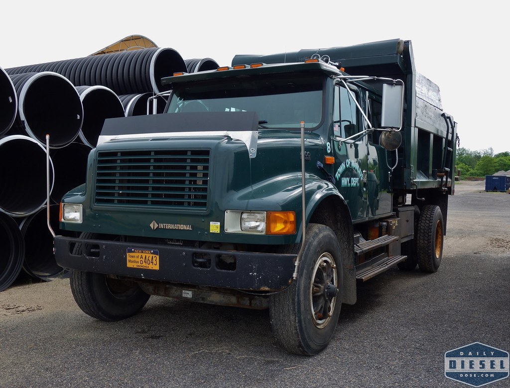 International Crew Cab Dump Truck Daily Diesel Dose Flickr
