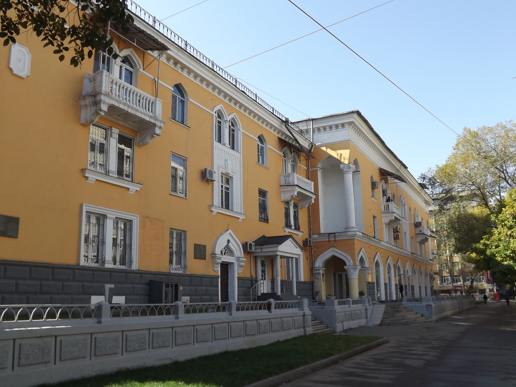 Apartment complex, Almaty, Kazakhstan Ornate apartment com… Flickr